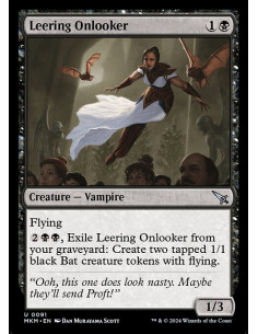 Leering Onlooker - Foil