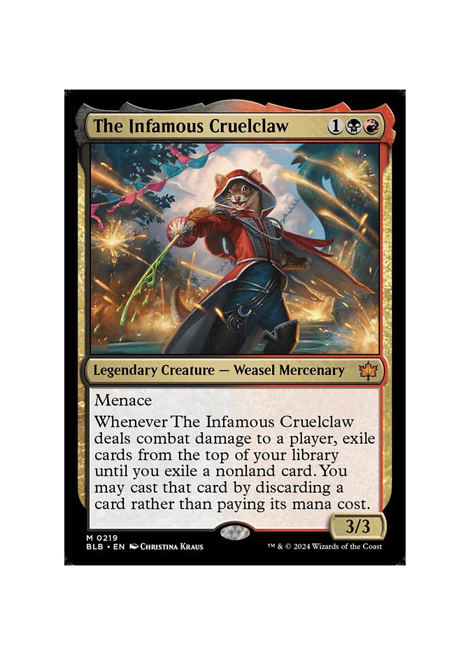 The Infamous Cruelclaw - Foil