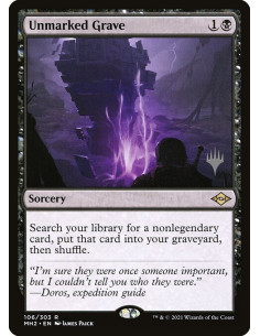 Unmarked Grave - Foil