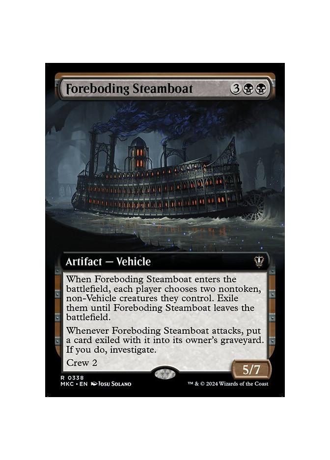 Foreboding Steamboat