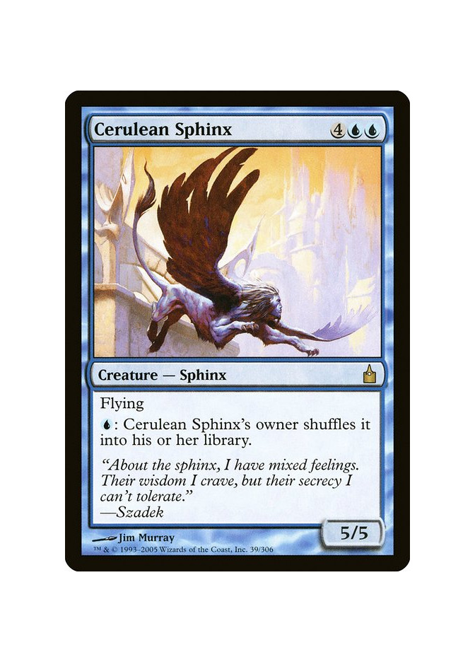 Cerulean Sphinx - Foil