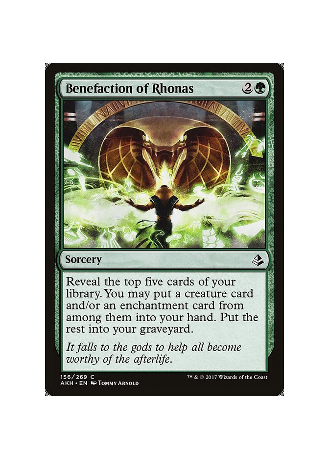 Benefaction of Rhonas - Foil