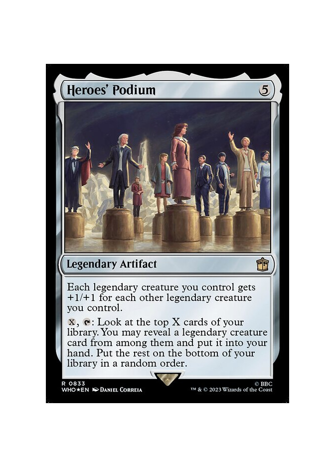 Heroes' Podium - Foil