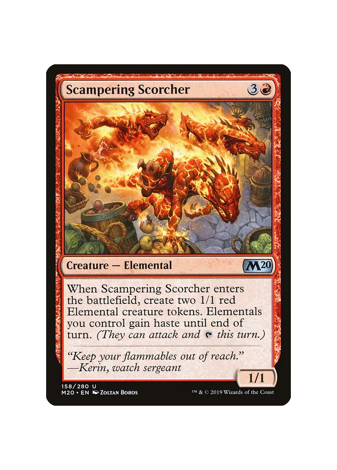 Scampering Scorcher - Foil