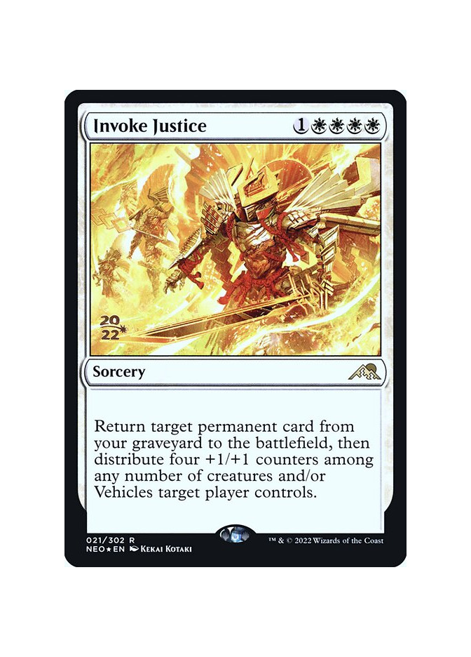 Invoke Justice - Foil