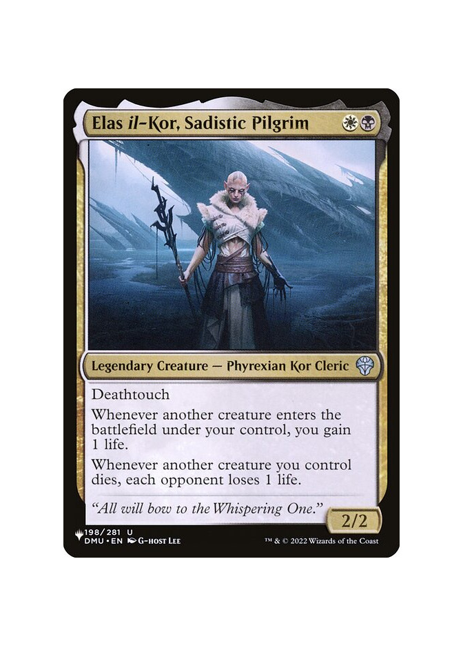 Elas il-Kor, Sadistic Pilgrim