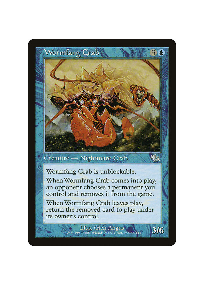 Wormfang Crab - Foil