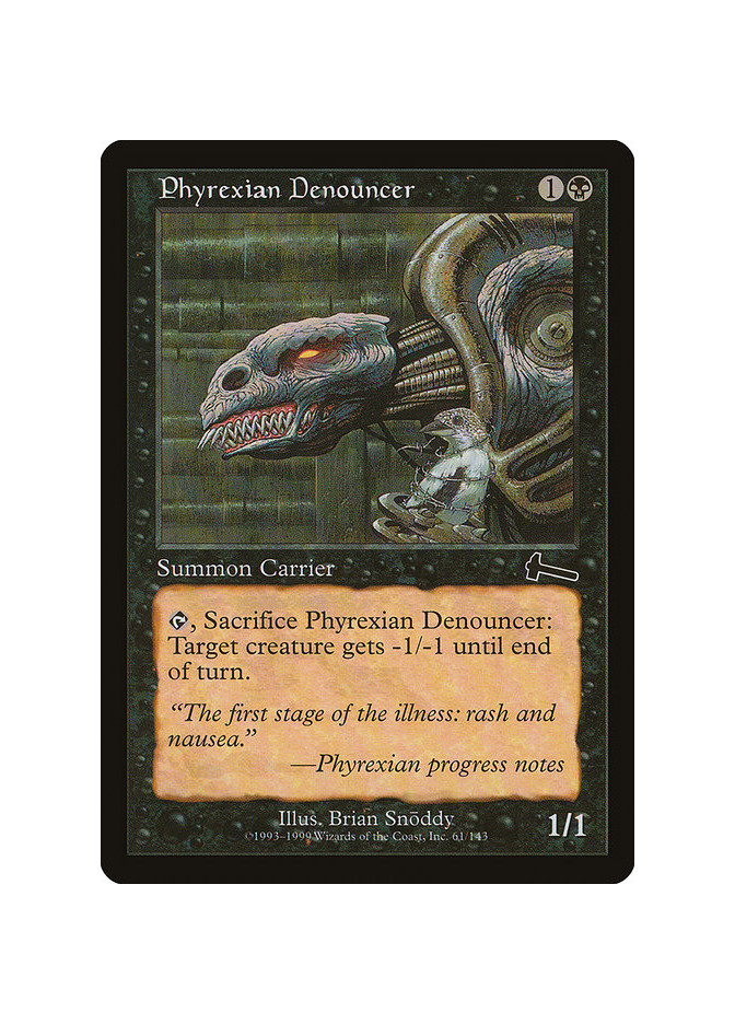 Phyrexian Denouncer - Foil