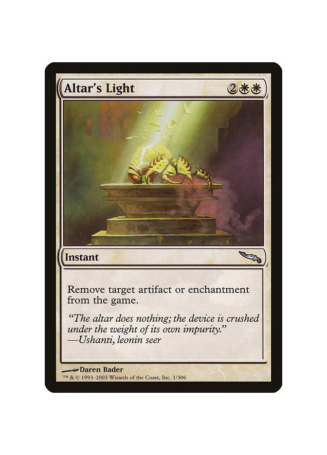 Altar's Light - Foil