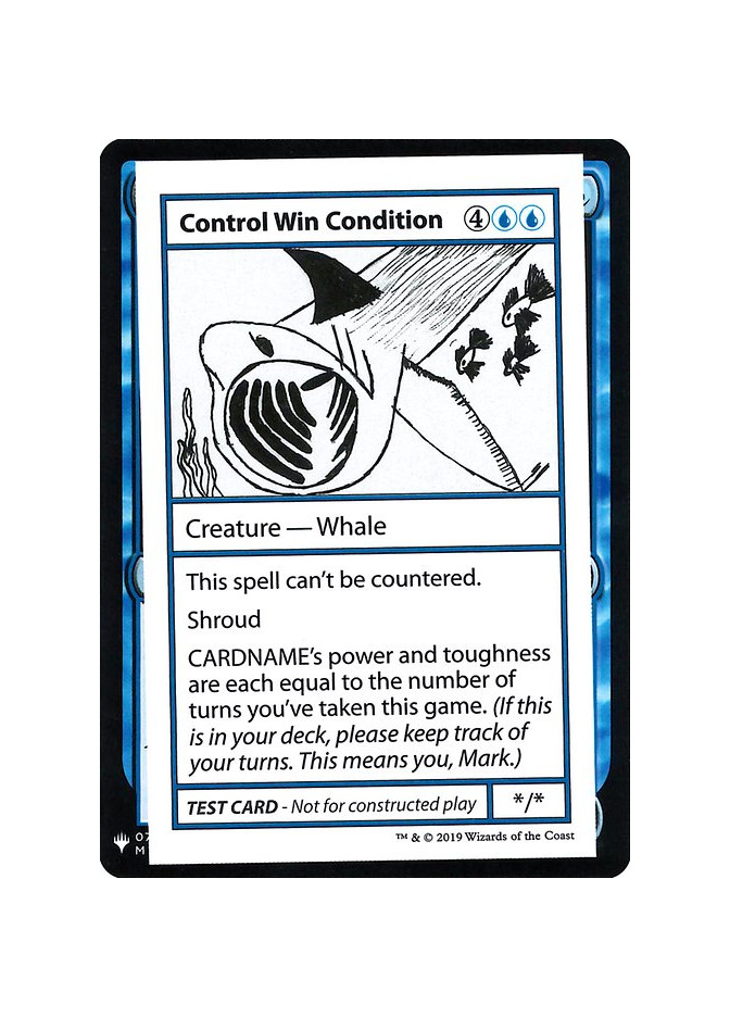 Control Win Condition