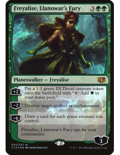 Freyalise, Llanowar's Fury - Foil