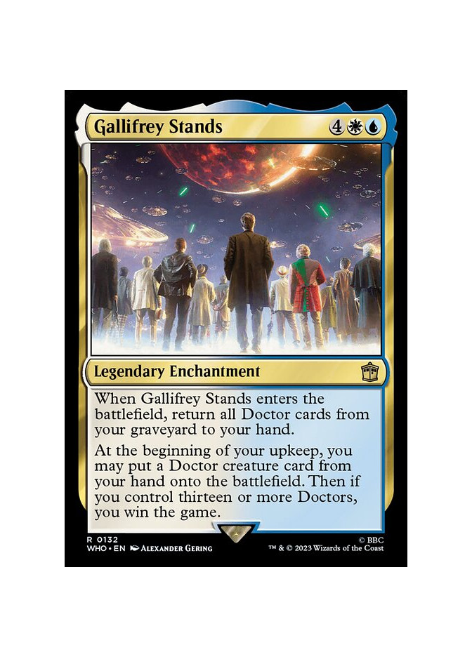 Gallifrey Stands - Foil