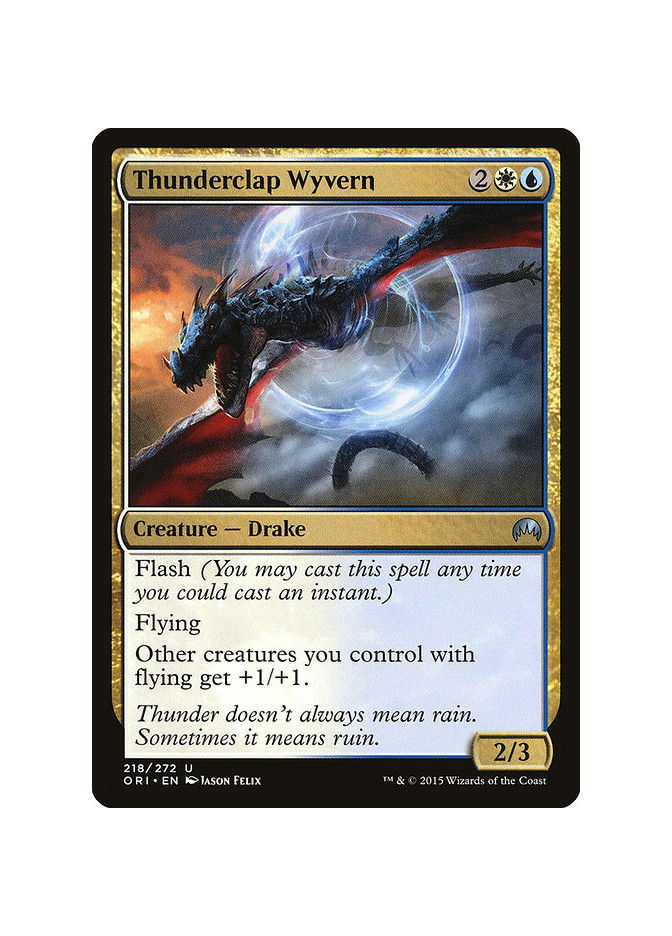 Thunderclap Wyvern - Foil