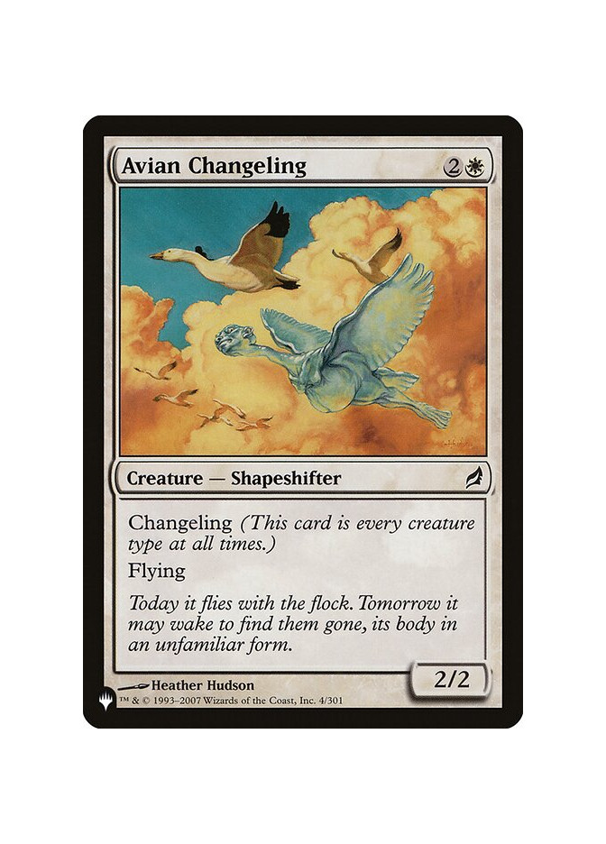 Avian Changeling