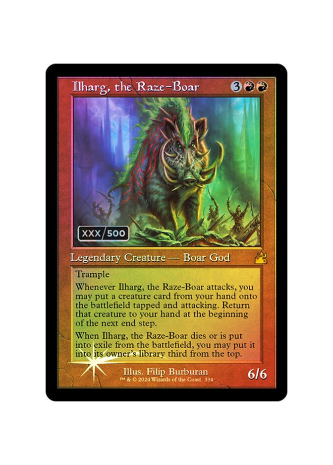 Ilharg, the Raze-Boar - Foil