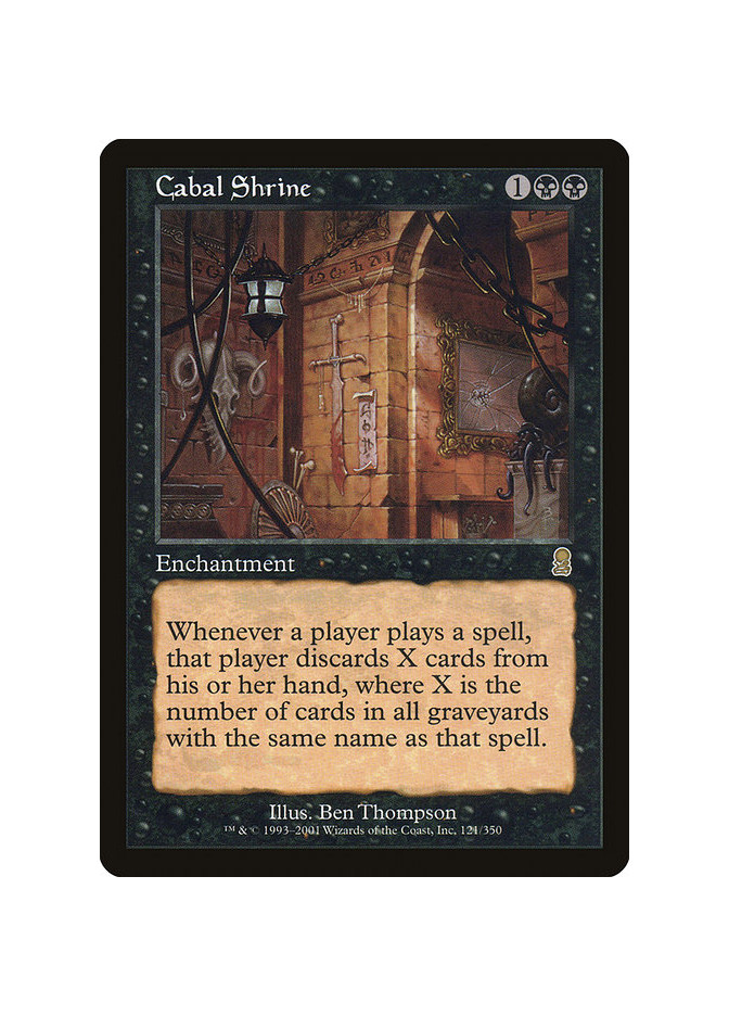 Cabal Shrine - Foil