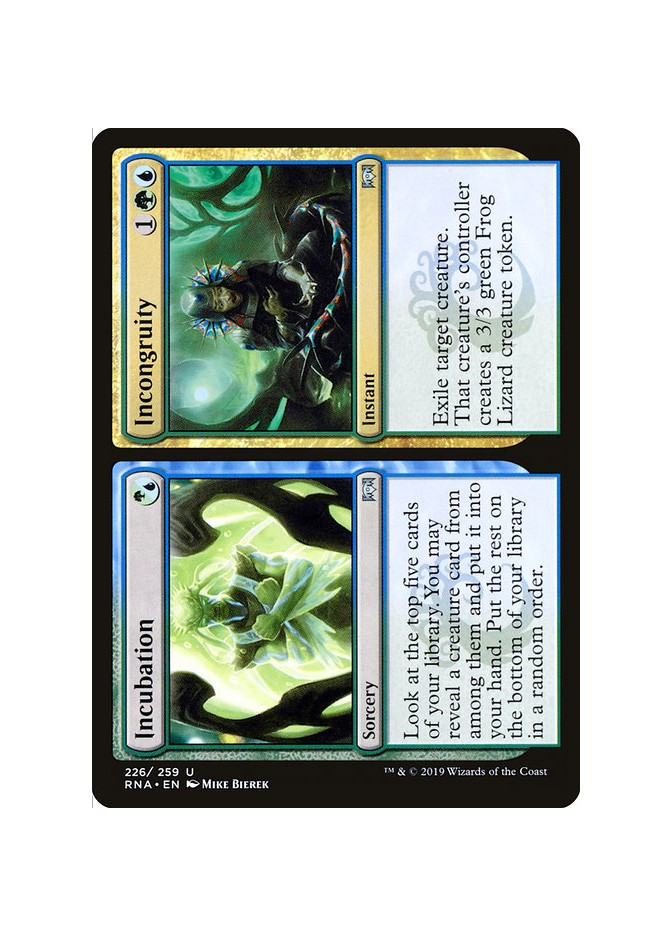 Incubation // Incongruity