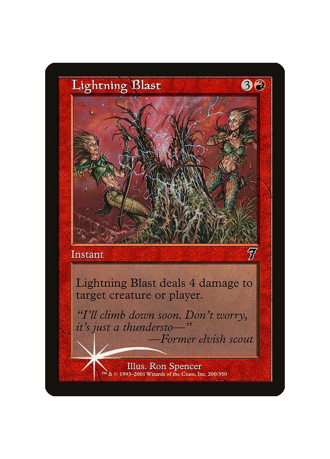 Lightning Blast - Foil