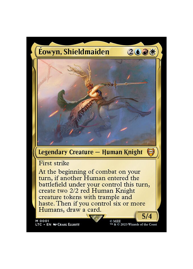 Éowyn, Shieldmaiden - Foil