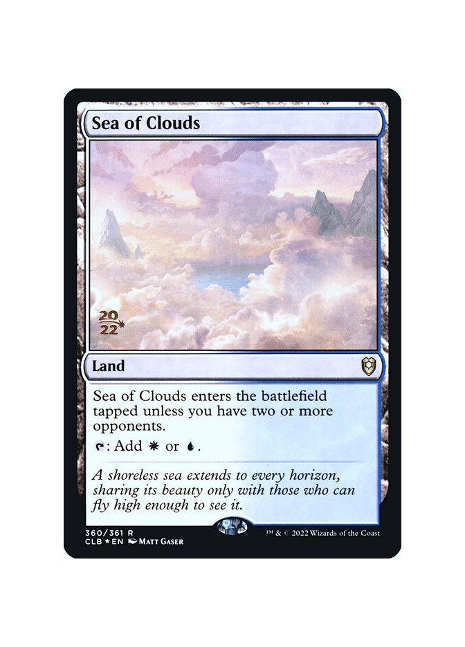 Sea of Clouds - Foil