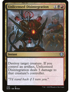 Unlicensed Disintegration