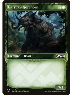 Garruk's Gorehorn - Foil