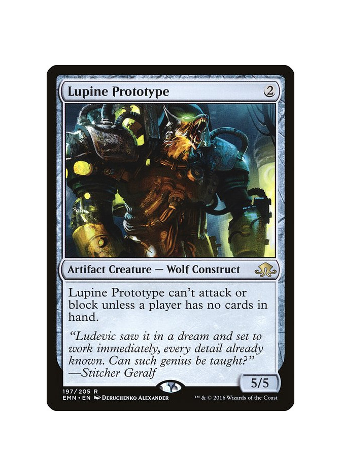 Lupine Prototype - Foil