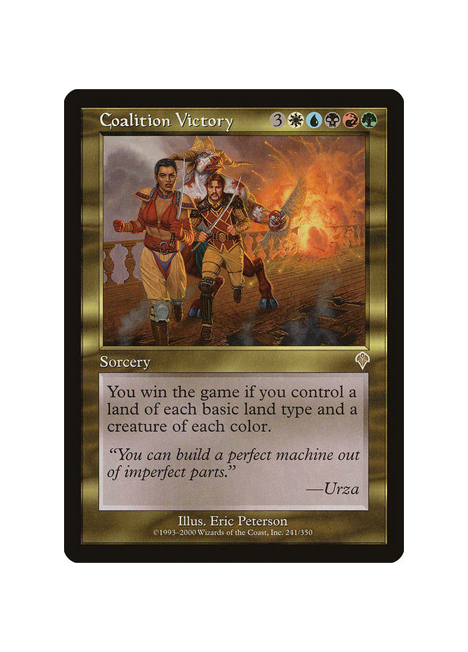Coalition Victory - Foil