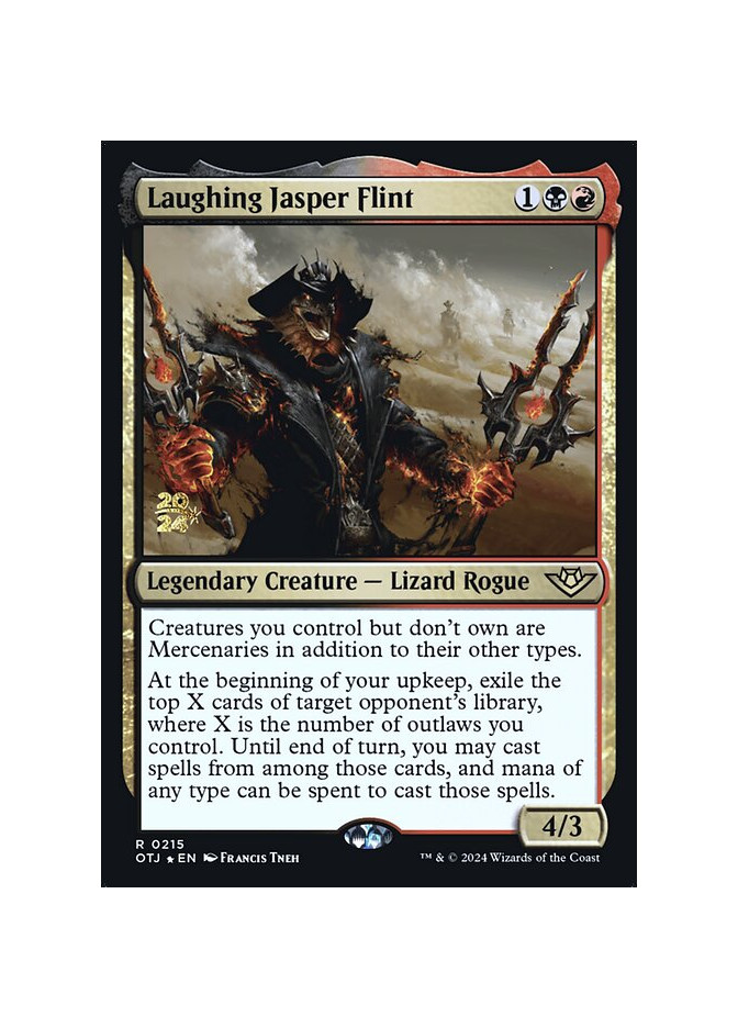 Laughing Jasper Flint - Foil