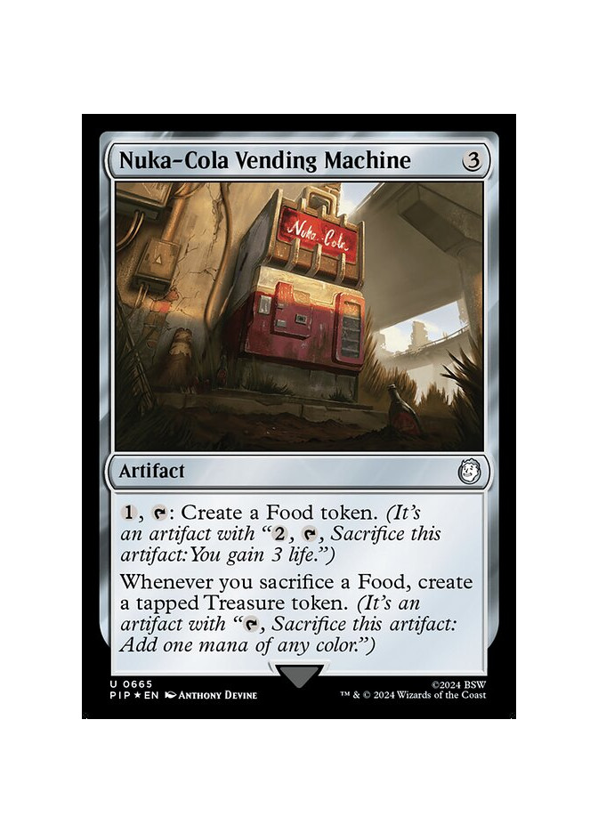 Nuka-Cola Vending Machine - Foil