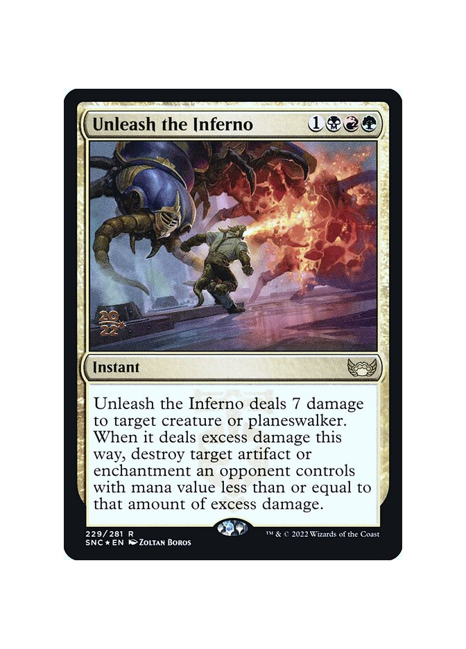 Unleash the Inferno - Foil