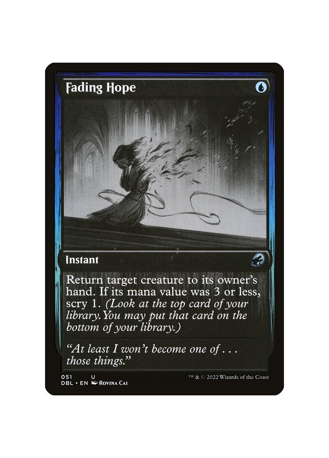 Fading Hope - Foil