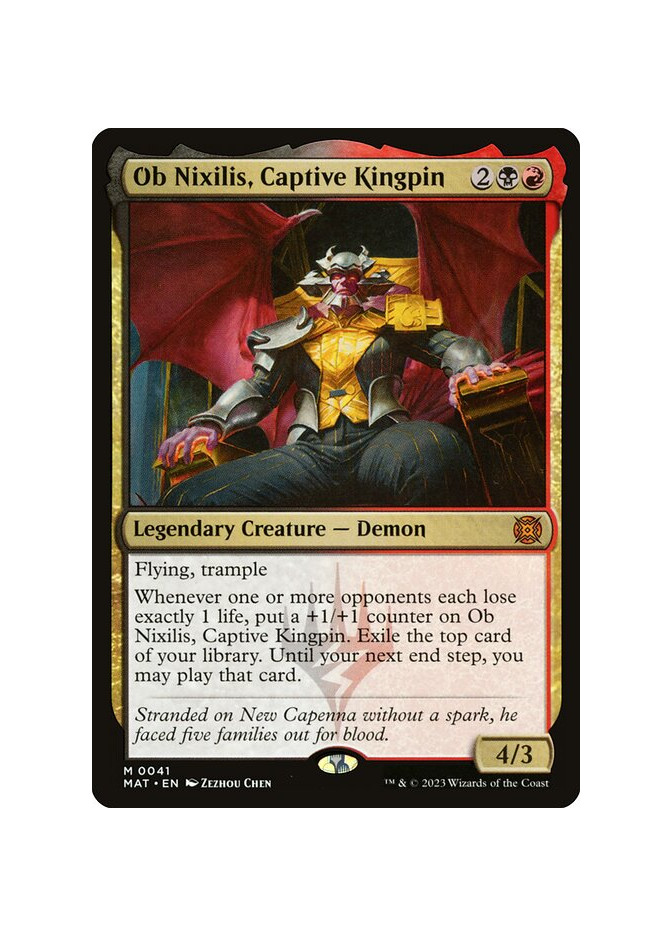 Ob Nixilis, Captive Kingpin