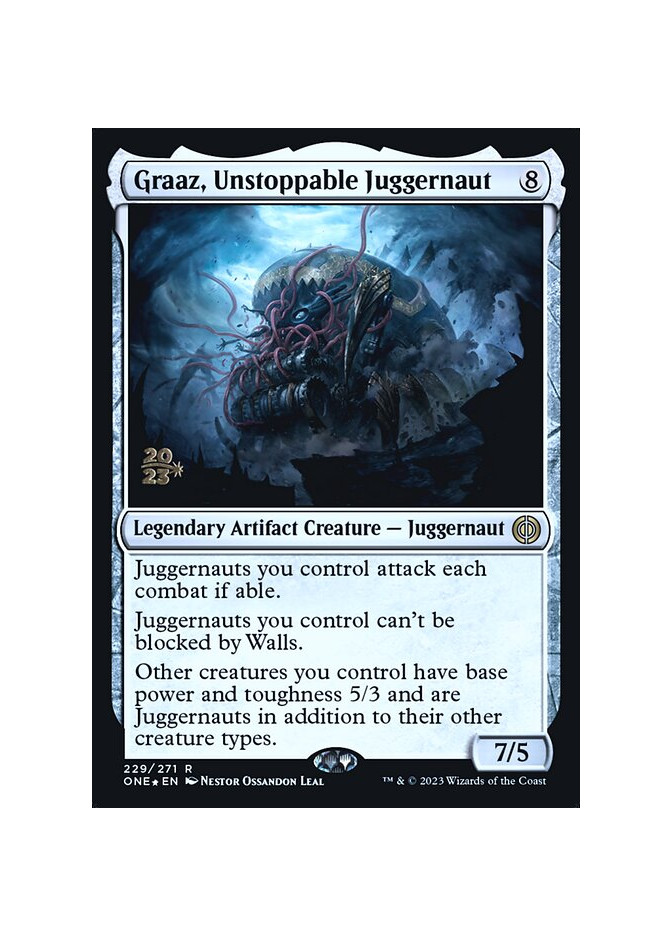 Graaz, Unstoppable Juggernaut - Foil