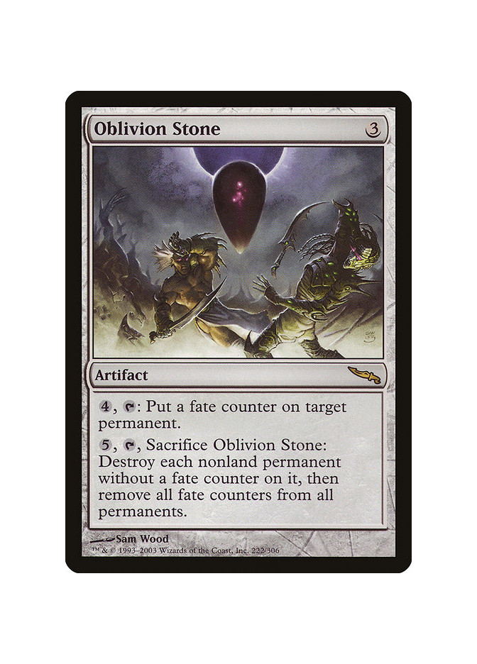 Oblivion Stone - Foil