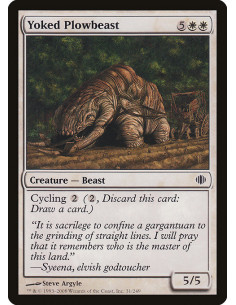 Yoked Plowbeast - Foil