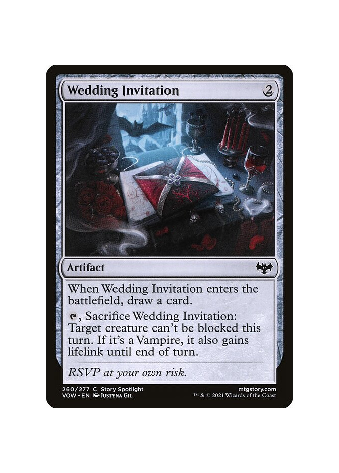 Wedding Invitation - Foil