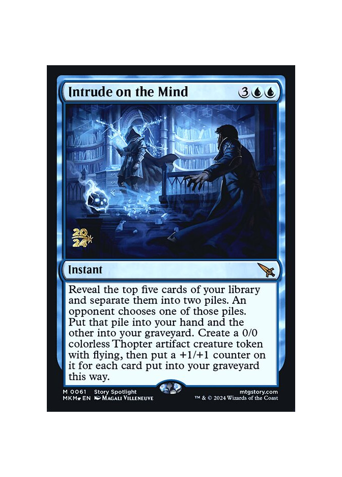 Intrude on the Mind - Foil