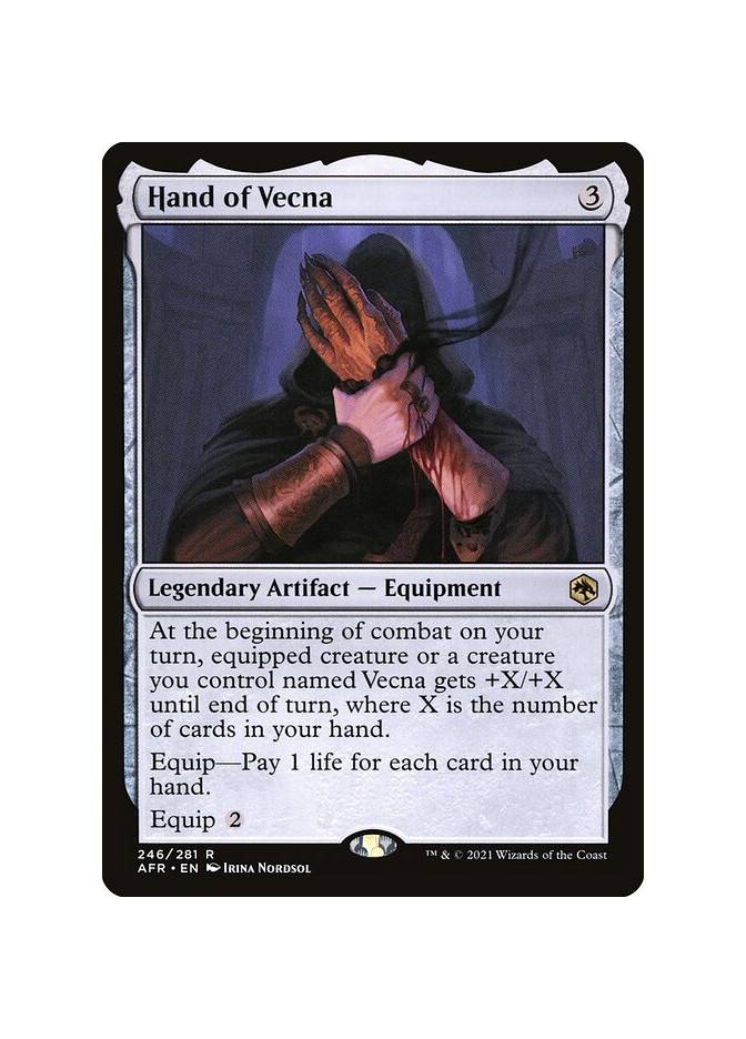 Hand of Vecna - Foil