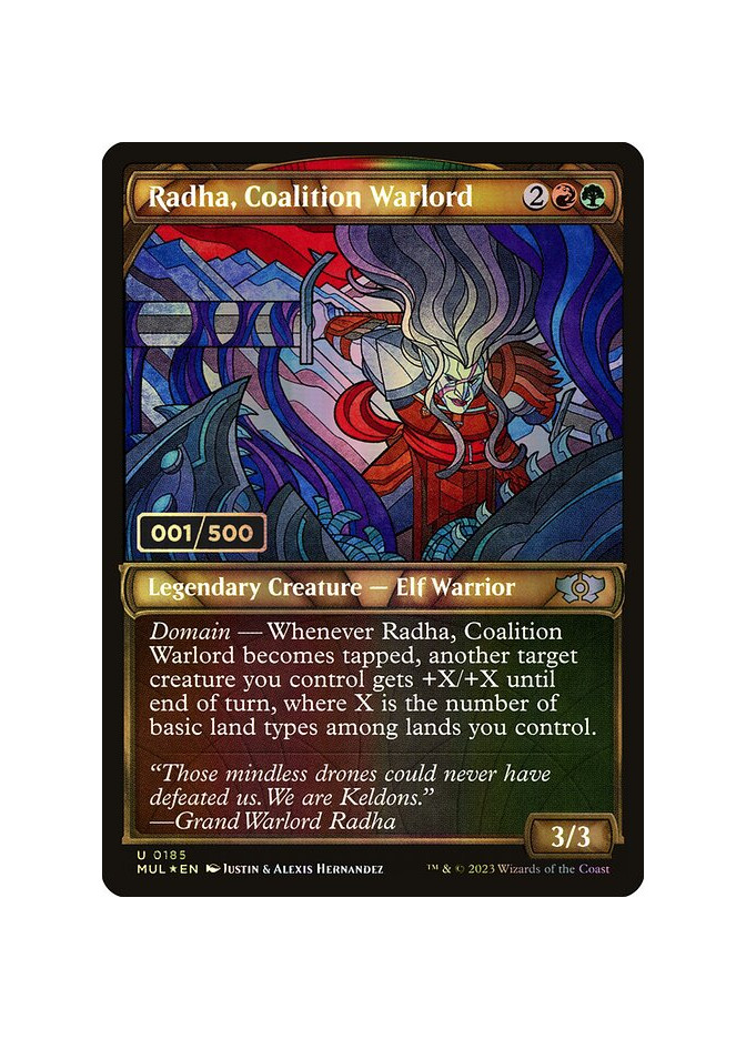 Radha, Coalition Warlord - Foil