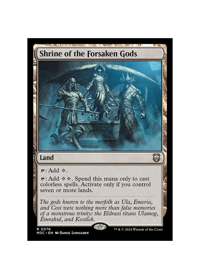 Shrine of the Forsaken Gods - Foil