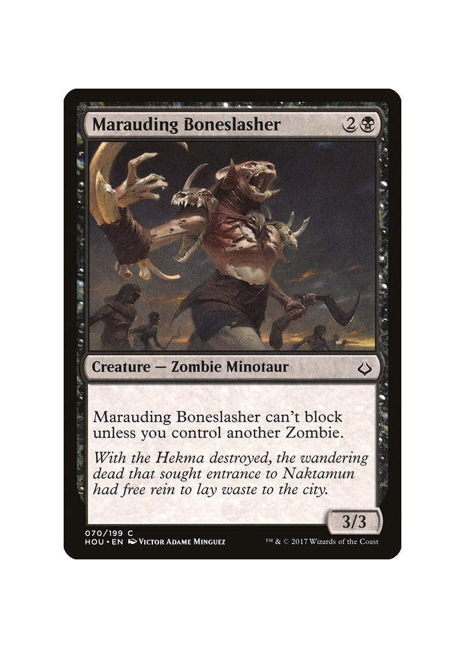 Marauding Boneslasher - Foil