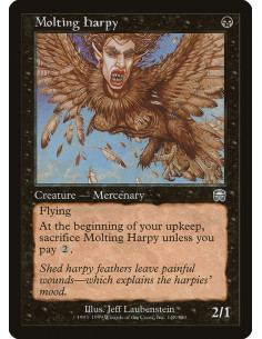 Molting Harpy
