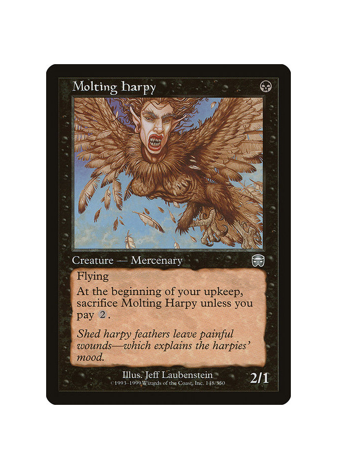Molting Harpy