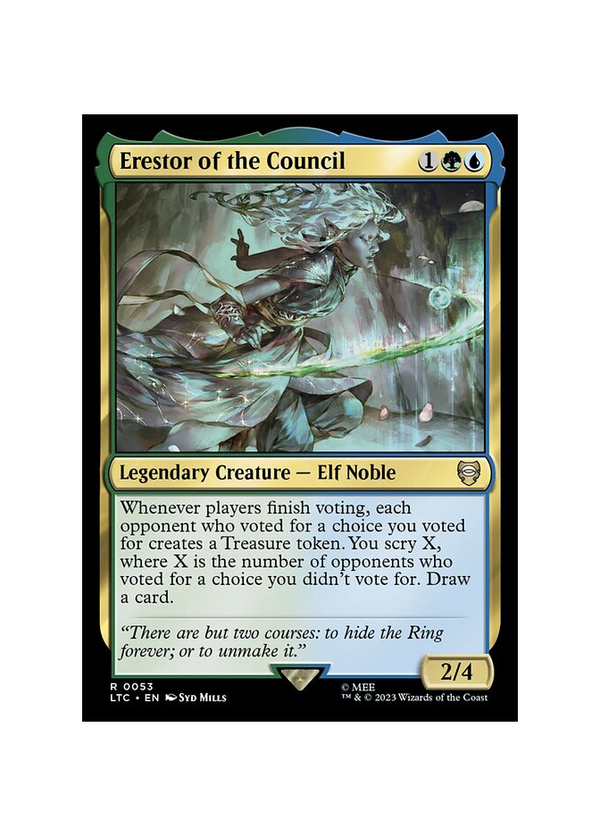 Erestor of the Council
