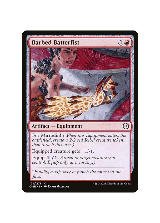Barbed Batterfist