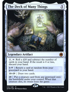 The Deck of Many Things - Foil