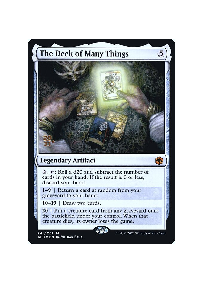 The Deck of Many Things - Foil