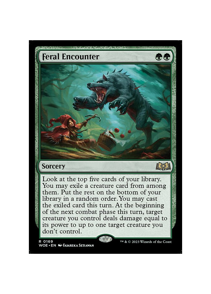 Feral Encounter - Foil