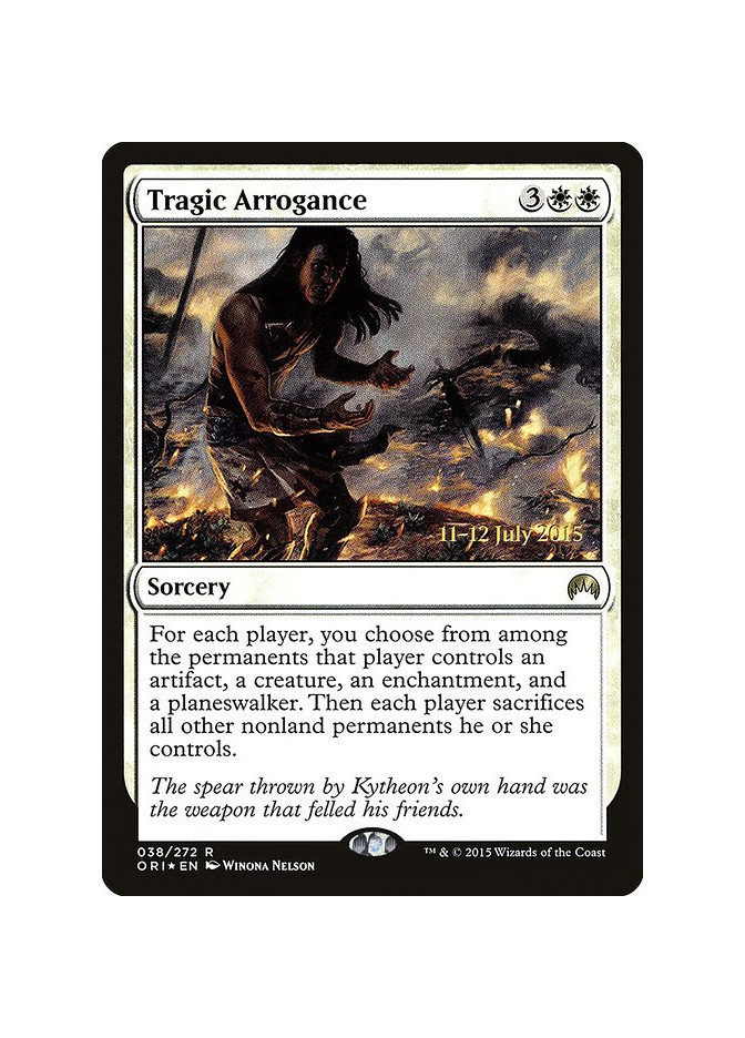 Tragic Arrogance - Foil